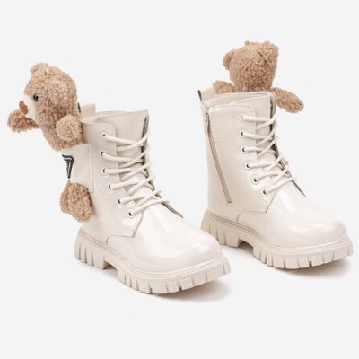 Buty zimowe dziecięce na zimę born2be ze sklepu: born2be.pl w kategorii: Buty zimowe dziecięce - zdjęcie 054DCF2-170-2564_350097