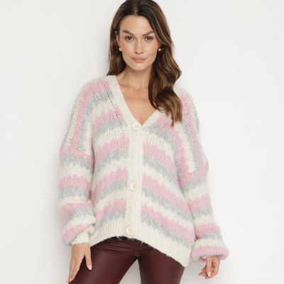Sweter damski casual born2be ze sklepu: born2be.pl w kategorii: Swetry damskie - zdjęcie 054DCF2-170-2564_350420