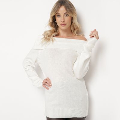 Sweter damski casual born2be ze sklepu: born2be.pl w kategorii: Swetry damskie - zdjęcie 054DCF2-170-2564_350813