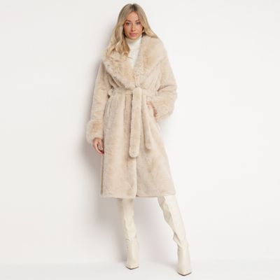 Płaszcz damski casual born2be ze sklepu: born2be.pl w kategorii: Płaszcze damskie - zdjęcie 054DCF2-170-2564_350824