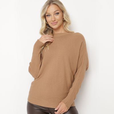 Sweter damski casual born2be ze sklepu: born2be.pl w kategorii: Swetry damskie - zdjęcie 054DCF2-170-2564_350844