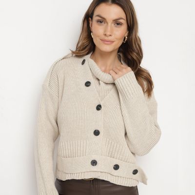 Sweter damski born2be ze sklepu: born2be.pl w kategorii: Swetry damskie - zdjęcie 054DCF2-170-2564_350920
