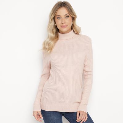 Sweter damski casual born2be ze sklepu: born2be.pl w kategorii: Swetry damskie - zdjęcie 054DCF2-170-2564_350968
