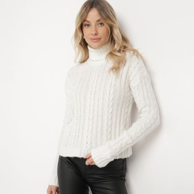 Sweter damski casual born2be ze sklepu: born2be.pl w kategorii: Swetry damskie - zdjęcie 054DCF2-170-2564_351116