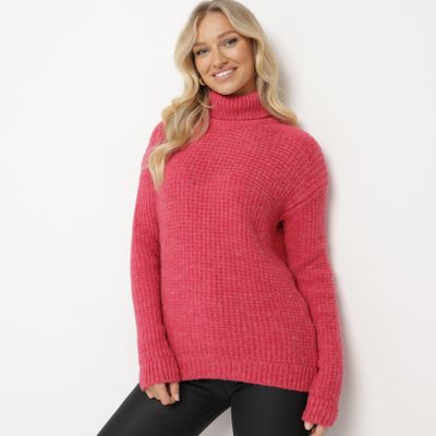 Sweter damski casual born2be ze sklepu: born2be.pl w kategorii: Swetry damskie - zdjęcie 054DCF2-170-2564_351175