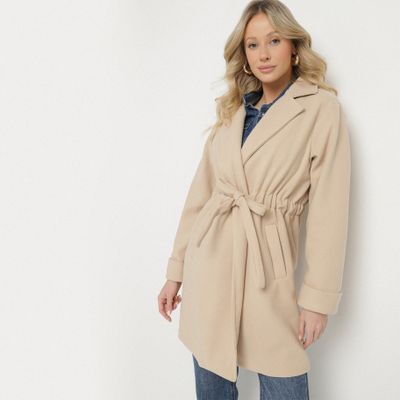 Płaszcz damski casual born2be ze sklepu: born2be.pl w kategorii: Płaszcze damskie - zdjęcie 054DCF2-170-2564_351191