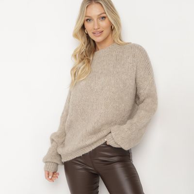 born2be - Sweter damski casual ze sklepu: born2be.pl w kategorii: Swetry damskie - zdjęcie 054DCF2-170-2564_351918