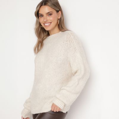 Sweter damski casualowy born2be ze sklepu: born2be.pl w kategorii: Swetry damskie - zdjęcie 054DCF2-170-2564_351922