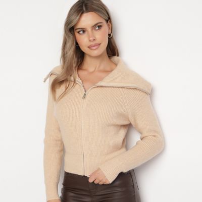 born2be - Sweter damski casual ze sklepu: born2be.pl w kategorii: Swetry damskie - zdjęcie 054DCF2-170-2564_352269