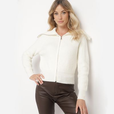Sweter damski casual born2be ze sklepu: born2be.pl w kategorii: Swetry damskie - zdjęcie 054DCF2-170-2564_352271
