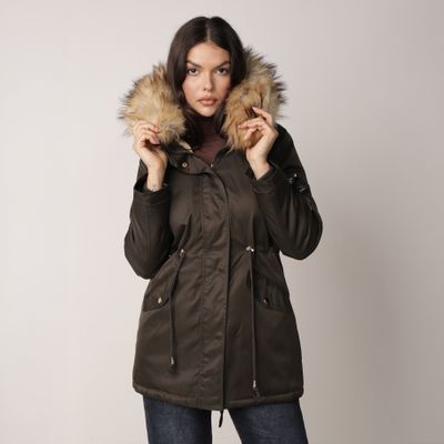 Parka damska casual born2be ze sklepu: born2be.pl w kategorii: Parki damskie - zdjęcie 054DCF2-170-2564_353034