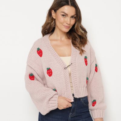 Sweter damski casual born2be ze sklepu: born2be.pl w kategorii: Swetry damskie - zdjęcie 054DCF2-170-2564_353182