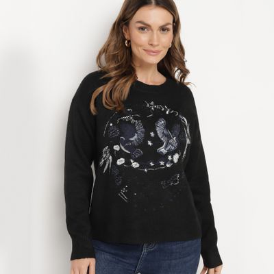Sweter damski na zimę born2be ze sklepu: born2be.pl w kategorii: Swetry damskie - zdjęcie 054DCF2-170-2564_353227