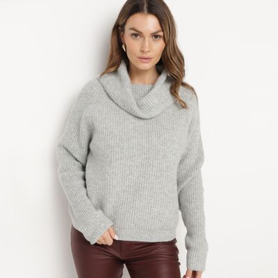 Sweter damski na zimę born2be ze sklepu: born2be.pl w kategorii: Swetry damskie - zdjęcie 054DCF2-170-2564_353242