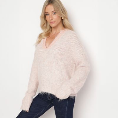 born2be - Sweter damski na zimę ze sklepu: born2be.pl w kategorii: Swetry damskie - zdjęcie 054DCF2-170-2564_353584