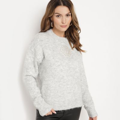 Sweter damski na zimę born2be ze sklepu: born2be.pl w kategorii: Swetry damskie - zdjęcie 054DCF2-170-2564_354823