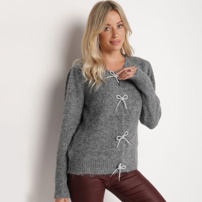 born2be - Sweter damski casualowy ze sklepu: born2be.pl w kategorii: Swetry damskie - zdjęcie 054DCF2-170-2564_354844
