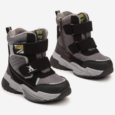 Buty zimowe dziecięce zimowe born2be ze sklepu: born2be.pl w kategorii: Buty zimowe dziecięce - zdjęcie 054DCF2-170-2564_355318