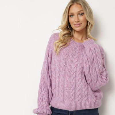 born2be - Sweter damski na zimę ze sklepu: born2be.pl w kategorii: Swetry damskie - zdjęcie 054DCF2-170-2564_355814