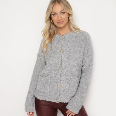 Sweter damski na zimę casual born2be ze sklepu: born2be.pl w kategorii: Swetry damskie - zdjęcie 054DCF2-170-2564_355816