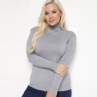Sweter damski casualowy born2be ze sklepu: born2be.pl w kategorii: Swetry damskie - zdjęcie 054DCF2-170-2564_356101