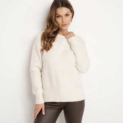 born2be - Sweter damski casual na zimę ze sklepu: born2be.pl w kategorii: Swetry damskie - zdjęcie 054DCF2-170-2564_356222