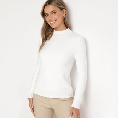 born2be - Sweter damski casual zimowy ze sklepu: born2be.pl w kategorii: Swetry damskie - zdjęcie 054DCF2-170-2564_356274