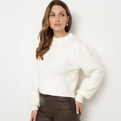 Sweter damski born2be ze sklepu: born2be.pl w kategorii: Swetry damskie - zdjęcie 054DCF2-170-2564_356280
