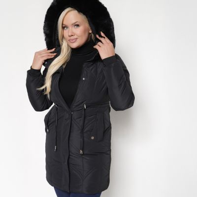 Płaszcz damski casual born2be ze sklepu: born2be.pl w kategorii: Płaszcze damskie - zdjęcie 054DCF2-170-2564_356576