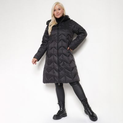 Płaszcz damski casual born2be ze sklepu: born2be.pl w kategorii: Płaszcze damskie - zdjęcie 054DCF2-170-2564_356879