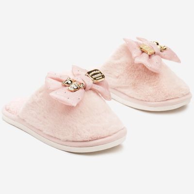 born2be - Kapcie damskie na zimę ze sklepu: born2be.pl w kategorii: Kapcie damskie - zdjęcie 054DCF2-170-2564_356917