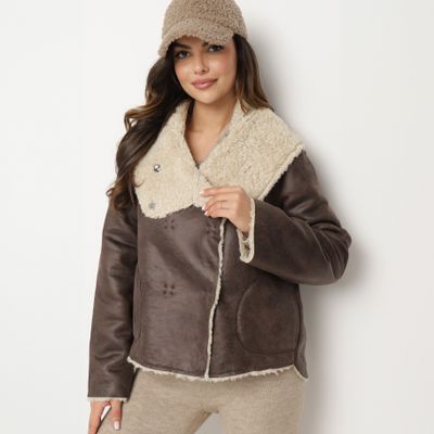 born2be - Kurtka damska casual ze sklepu: born2be.pl w kategorii: Kurtki damskie - zdjęcie 054DCF2-170-2564_356928