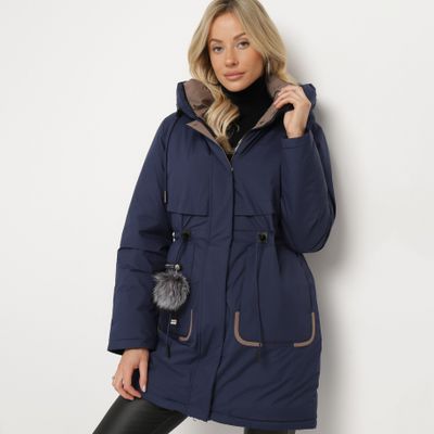 born2be - Parka damska casual ze sklepu: born2be.pl w kategorii: Parki damskie - zdjęcie 054DCF2-170-2564_357369
