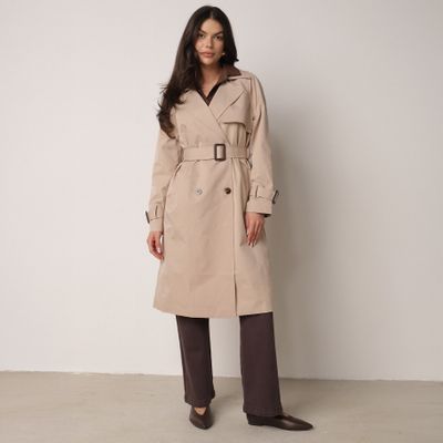 Płaszcz damski casual born2be ze sklepu: born2be.pl w kategorii: Płaszcze damskie - zdjęcie 054DCF2-170-2564_358079