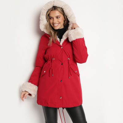 born2be - Parka damska ze sklepu: born2be.pl w kategorii: Parki damskie - zdjęcie 054DCF2-170-2564_359090