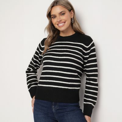 born2be - Sweter damski na zimę ze sklepu: born2be.pl w kategorii: Swetry damskie - zdjęcie 054DCF2-170-2564_359664