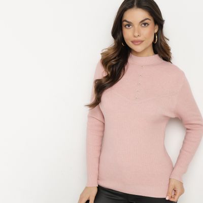 Sweter damski na zimę born2be ze sklepu: born2be.pl w kategorii: Swetry damskie - zdjęcie 054DCF2-170-2564_360034