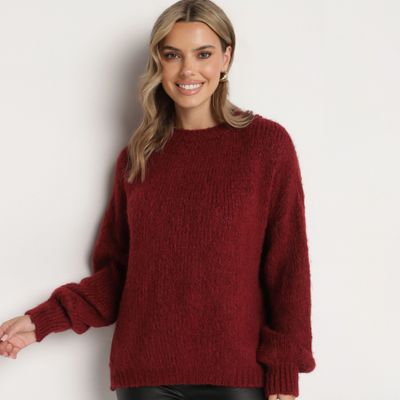 Sweter damski na zimę born2be ze sklepu: born2be.pl w kategorii: Swetry damskie - zdjęcie 054DCF2-170-2564_360592