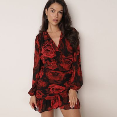Sukienka casual born2be ze sklepu: born2be.pl w kategorii: Sukienki - zdjęcie 054DCF2-170-2564_360604