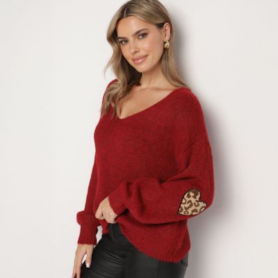 born2be - Sweter damski na zimę ze sklepu: born2be.pl w kategorii: Swetry damskie - zdjęcie 054DCF2-170-2564_360790
