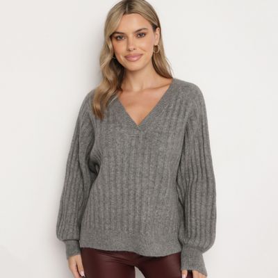 born2be - Sweter damski casual ze sklepu: born2be.pl w kategorii: Swetry damskie - zdjęcie 054DCF2-170-2564_361392