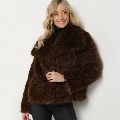 Futro damskie casual born2be ze sklepu: born2be.pl w kategorii: Futra damskie - zdjęcie 054DCF2-170-2564_361462
