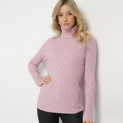 Sweter damski casual born2be ze sklepu: born2be.pl w kategorii: Swetry damskie - zdjęcie 054DCF2-170-2564_361916
