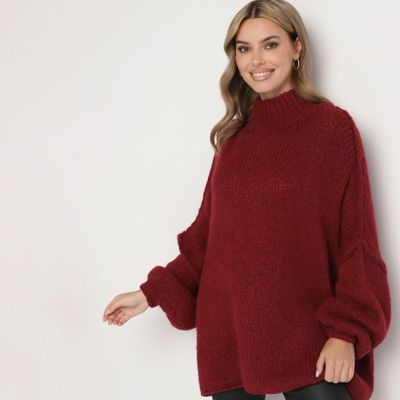 Sweter damski na zimę born2be ze sklepu: born2be.pl w kategorii: Swetry damskie - zdjęcie 054DCF2-170-2564_361995