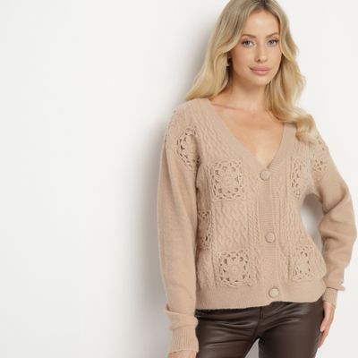 Sweter damski casual born2be ze sklepu: born2be.pl w kategorii: Swetry damskie - zdjęcie 054DCF2-170-2564_362151