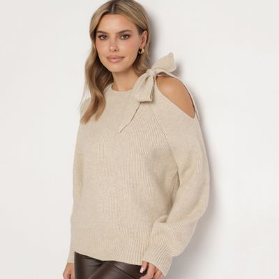 Sweter damski zimowy casual born2be ze sklepu: born2be.pl w kategorii: Swetry damskie - zdjęcie 054DCF2-170-2564_362168