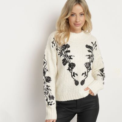 Sweter damski born2be ze sklepu: born2be.pl w kategorii: Swetry damskie - zdjęcie 054DCF2-170-2564_362425