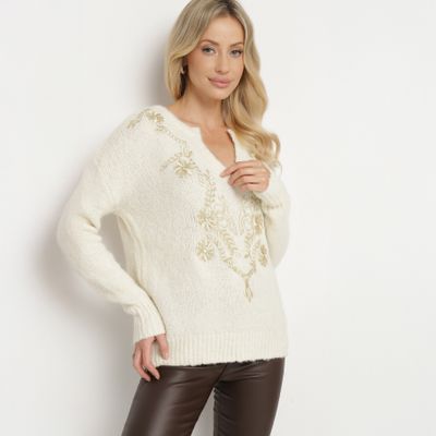 born2be - Sweter damski casual ze sklepu: born2be.pl w kategorii: Swetry damskie - zdjęcie 054DCF2-170-2564_362429