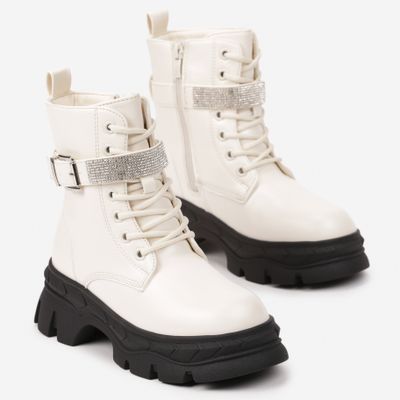 Buty zimowe dziecięce na zimę born2be ze sklepu: born2be.pl w kategorii: Buty zimowe dziecięce