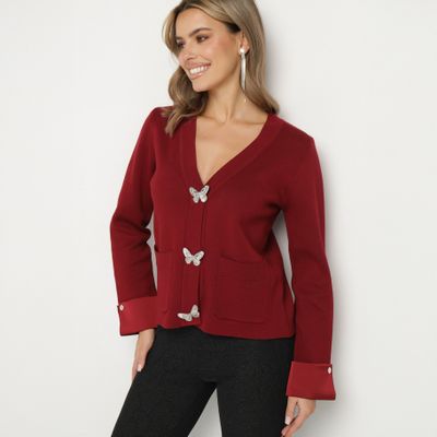 Sweter damski na wiosnę born2be ze sklepu: born2be.pl w kategorii: Swetry damskie - zdjęcie 054DCF2-170-2564_362603